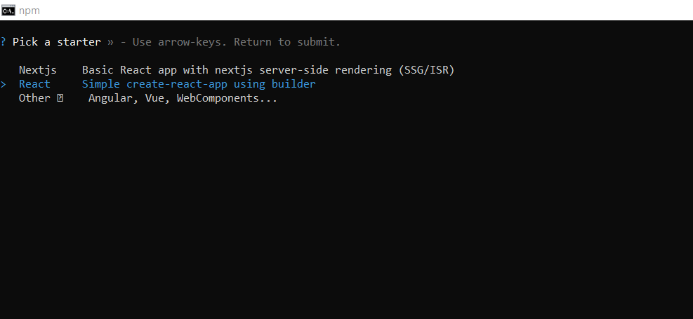 Builder.io command